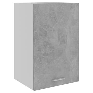 vidaXL Bovenkast Lyon 39,5x31x60 cm bewerkt hout betongrijs, Huis en Inrichting, Verzenden, Nieuw