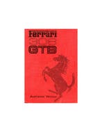 1976 FERRARI 308 GTB INSTRUCTIEBOEKJE AUSTRALIE 134/76, Ophalen of Verzenden
