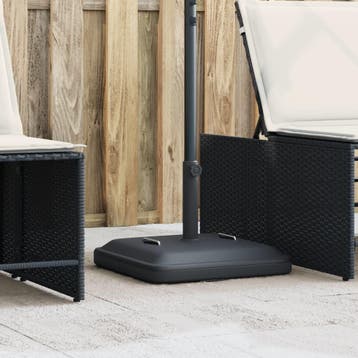 vidaXL Parasolvoet met handvatten voor stok Ø38 / 48 mm 27, Verzenden