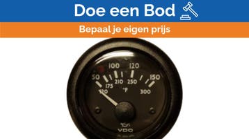 Bieden: VDO N02 120 402 oil pressure gauge 24V black, Ophalen of Verzenden, Nieuw