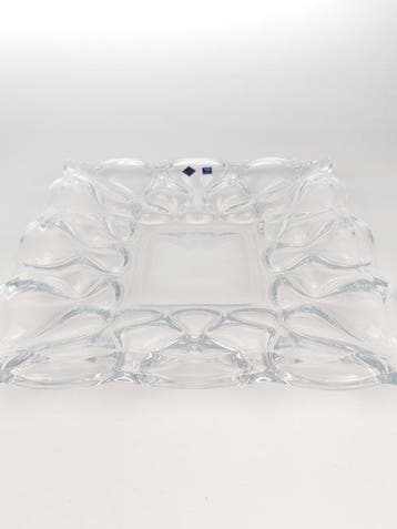 Bohemia Crystal - Bord - Ocean - Kristal - Geen lood in, Antiek en Kunst