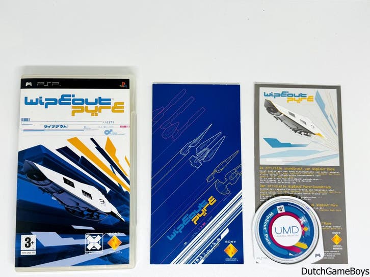 PSP - WipeOut - Pure, Games en Spelcomputers, Spelcomputers | Sony PSP, Gebruikt, Verzenden