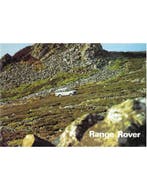 1977 LAND ROVER RANGE ROVER BROCHURE NEDERLANDS, Boeken, Ophalen of Verzenden, Nieuw