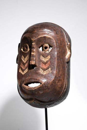 Masker - Ngombe - DR Congo (Zonder minimumprijs), Antiquités & Art