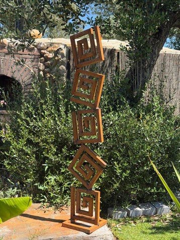 Ana Lucia B.M - Sculpture Corten - XL