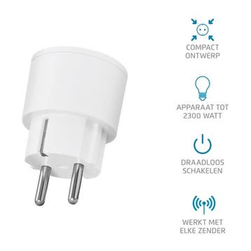 ACC-2300 Stopcontact Schakelaar, Ophalen of Verzenden, Nieuw