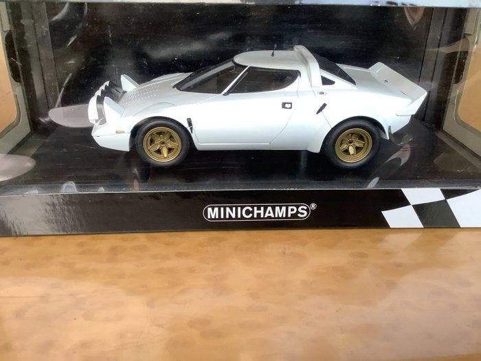 Minichamps 1:18 - Modelauto - Lancia Stratos (1974), Hobby & Loisirs créatifs, Voitures miniatures | 1:5 à 1:12