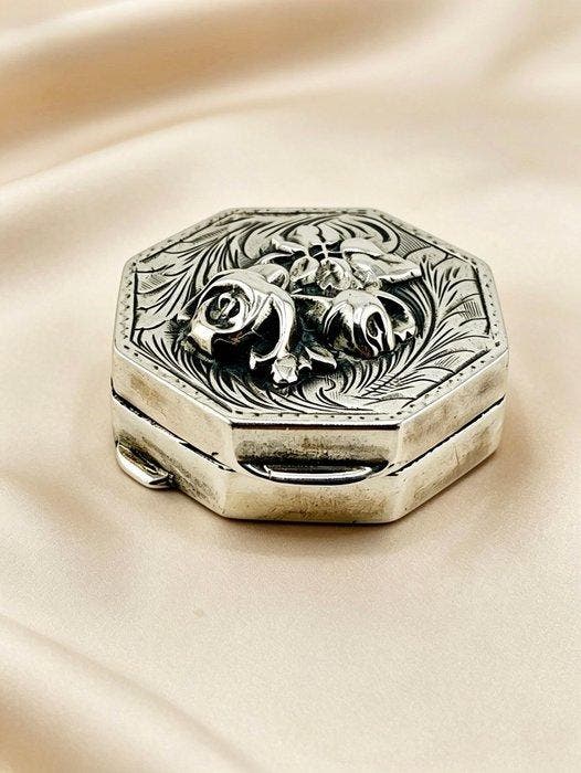 Doos - Zilver, Antiquités & Art, Antiquités | Argent & Or