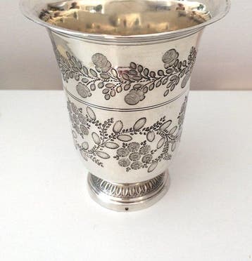 Paul Fremont Paris (1816-1840) - Doopbeker - .950 zilver -