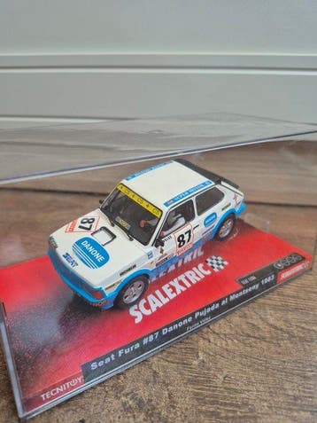Scalextric - Slotcar Seat Fura #87 Danone - 1980-1990 -, Nieuw
