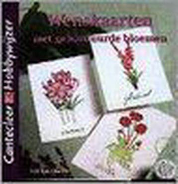 WENSKAARTEN MET GEBORDUURDE BLOEMEN - van Hoorn, Verzenden, Nieuw