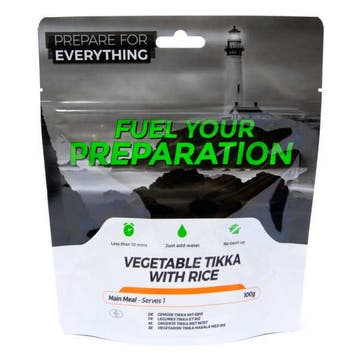 Vegan Tikka met Rijst - Fuel your Preparation, Verzenden