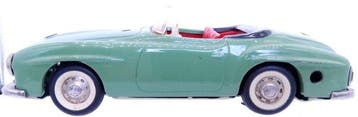 Schuco - 2x Mercedes-Benz 190SL, avec 1x clé à remontoir -