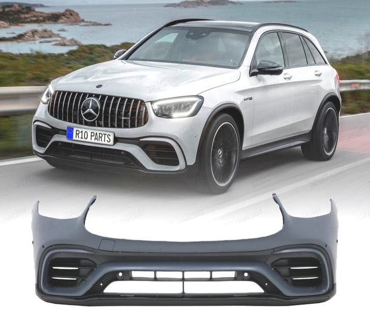 PARE-CHOCS AVANT MERCEDES W253 20-22 LOOK GLC63 + PASSAGES D, Autos : Pièces & Accessoires, Carrosserie & Tôlerie, Envoi