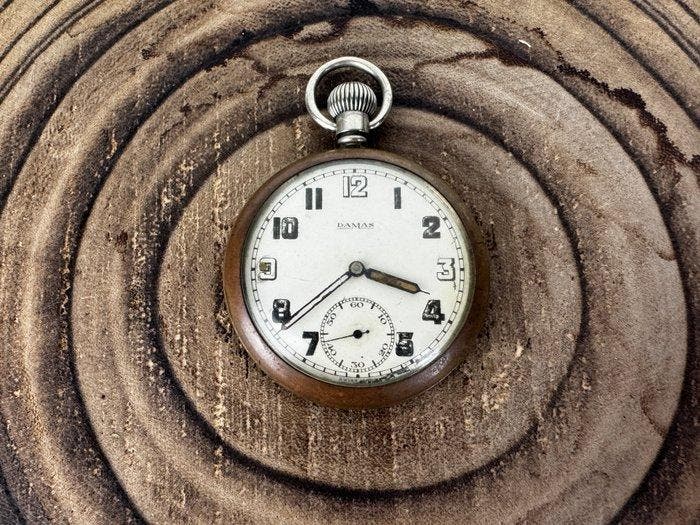 Damas - World War II - GS/TP - Broad Arrow - Pocket Watch -, Bijoux, Sacs & Beauté, Montres | Hommes