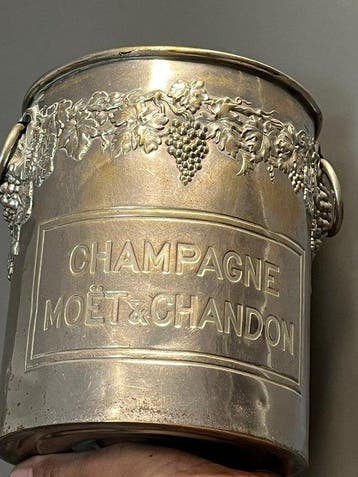 Moët & Chandon - Champagne koeler - Metaal - Antieke