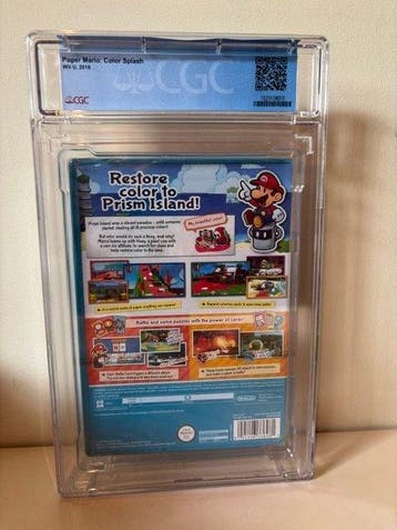 Nintendo - Wii u - CGC Graded 9.8 A++ Sealed Paper Mario, Nieuw