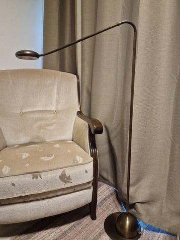 Staande lamp - Koper - telescopische vloerlamp