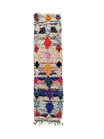 Tapis boucherouite berbère marocain vintage - Tapis - 330 cm, Maison & Meubles, Ameublement | Tapis & Moquettes