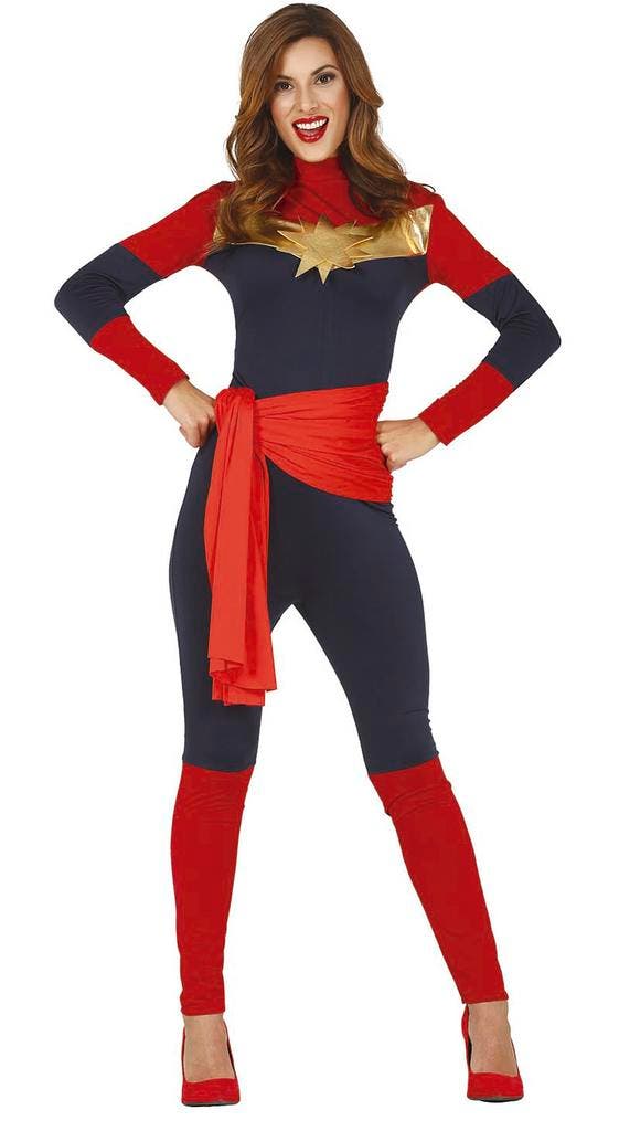 Ruimte Kapitein Kostuum, Kleding | Dames, Carnavalskleding en Feestkleding, Nieuw, Verzenden