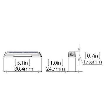 T6 Pro LED Flitser ECER65 ECER10 12/24V - Led Kleur Blauw of, Ophalen of Verzenden