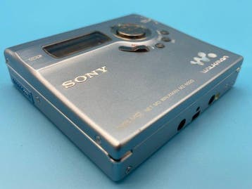 Sony - MZ-N920 blue Draagbare minidisc speler-recorder, Nieuw