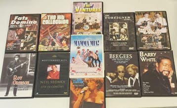 Verzameling van 11 Diverse Muziek DVD's, Cd's en Dvd's, Verzenden, Nieuw in verpakking