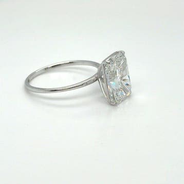 Zonder minimumprijs - Ring - 14 karaat Witgoud - 3.01ct. tw., Nieuw