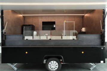 Borco Foodtrailer met 1 klep ref. 38286, Zakelijke goederen