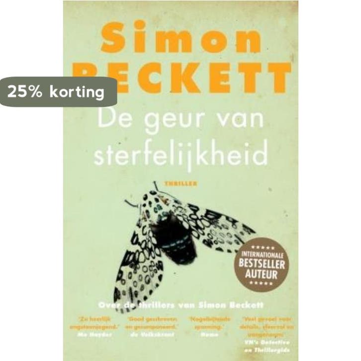 De geur van sterfelijkheid / David Hunter Thriller / 1, Livres, Thrillers, Envoi