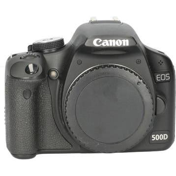 Tweedehands Canon EOS 500D - Body CM7208, Audio, Tv en Foto, Fotocamera's Digitaal, Ophalen of Verzenden, Gebruikt, Overige typen