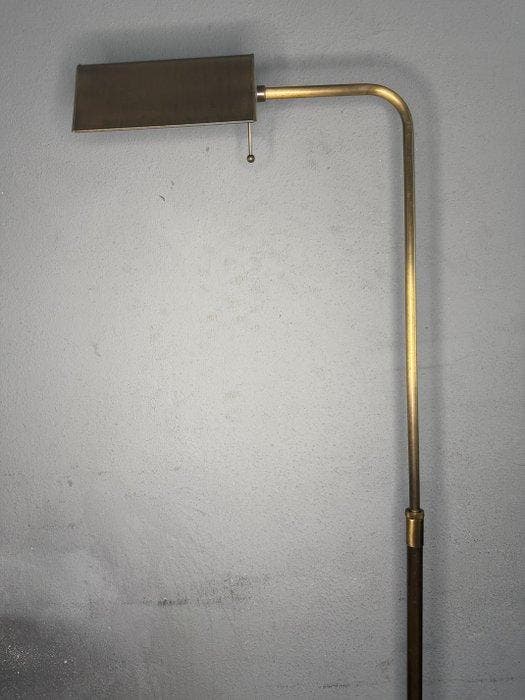 Wortmann & Filz - Staande lamp - Messing - Bankierslamp 160, Huis en Inrichting, Overige Huis en Inrichting