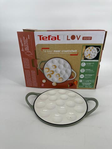 Tefal LOV Poffertjespan Ø24 cm — zo goed als nieuw, Verzenden