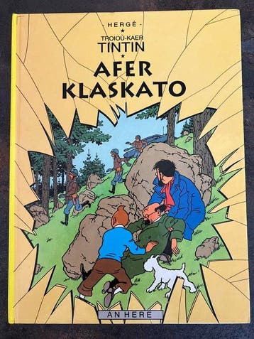 Tintin - Afer Klaskato - En Breton - 1 Album - Beperkte, Boeken, Nieuw