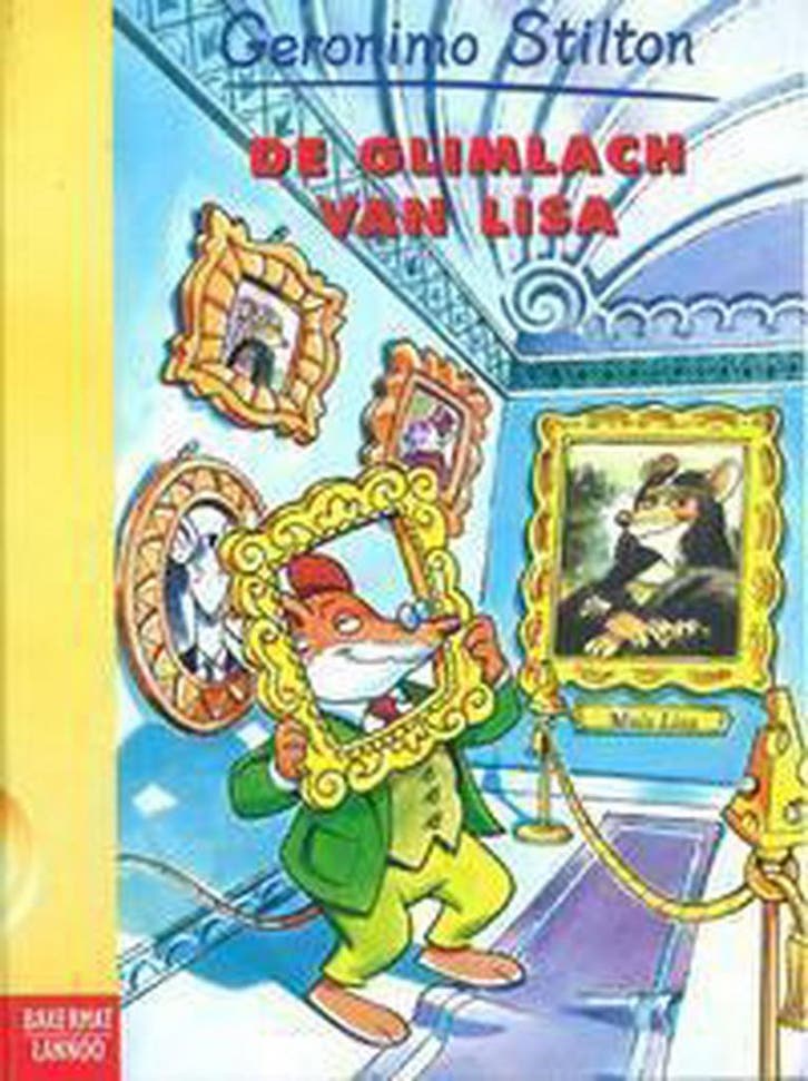 De glimlach van Lisa / Geronimo Stilton / 11 9789059243774, Boeken, Kinderboeken | Jeugd | 10 tot 12 jaar, Gelezen, Verzenden