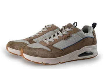 Skechers Sneakers in maat 44 Beige, Kleding | Heren, Schoenen, Overige kleuren, Verzenden, Zo goed als nieuw, Skechers