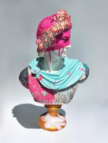 Heidi - ATHENA — Contemporary Marble Intervention