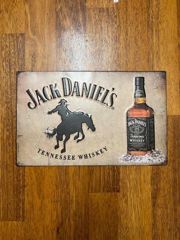 Jack Daniel’s - Reclamebord ‘Jack Daniels’ Whiskey -