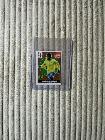 2026 Panini World Cup Stickers Vinícius Júnior Autocollant, Verzamelen, Nieuw