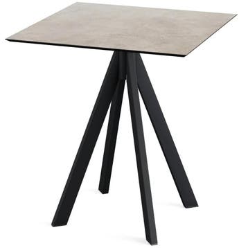 Inklapbare Tafel | INFINITY | HPL/RVS | Steenlook Blad |, Zakelijke goederen, Verzenden, Nieuw in verpakking