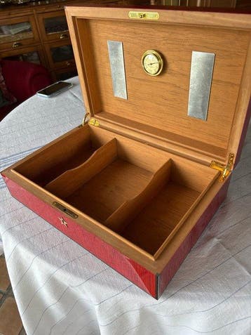 Boîte à cigares - Sycamore, Acajou, Collections