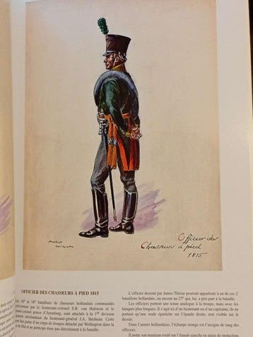 Lot: Les planches de la Belle Alliance: Les uniformes