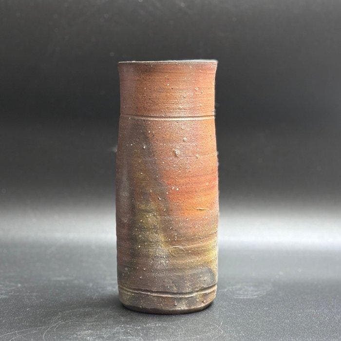 Vaas - Steengoed (onglazuurd, houtgestookt), met de, Antiek en Kunst, Antiek | Overige Antiek