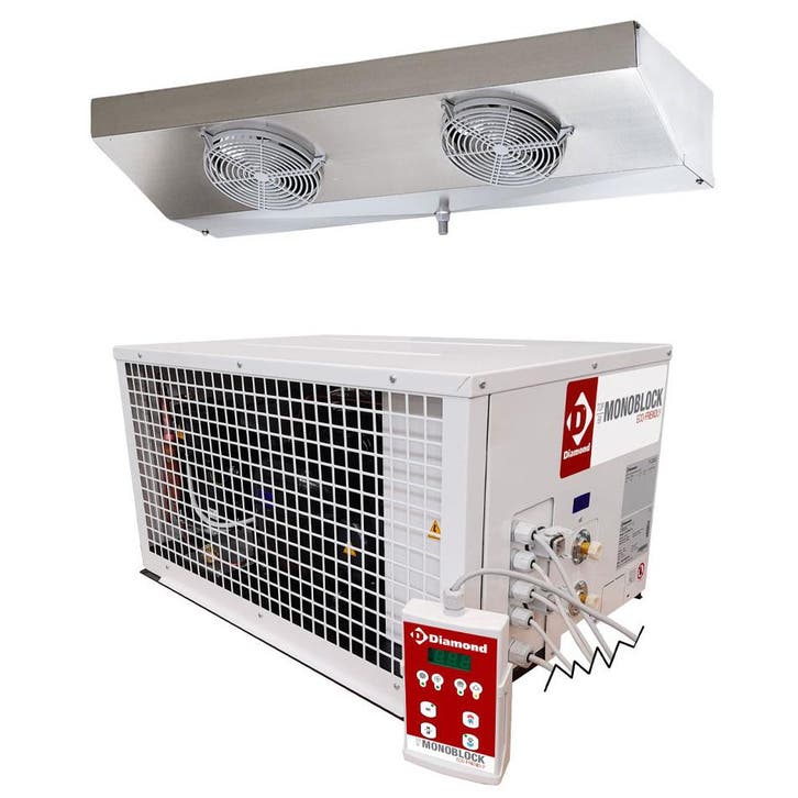 Koelsplitunit | 14.9m³ | -5°C/+5°C | 230V | 1.23kW Diamond, Articles professionnels, Horeca | Équipement de cuisine, Envoi