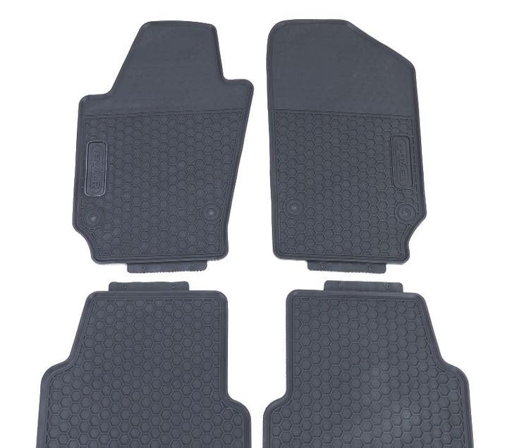 Tapis En Caoutchouc Pour Volkswagen Vw Polo 6R 09- 4 Unités, Autos : Divers, Tapis de voiture, Envoi