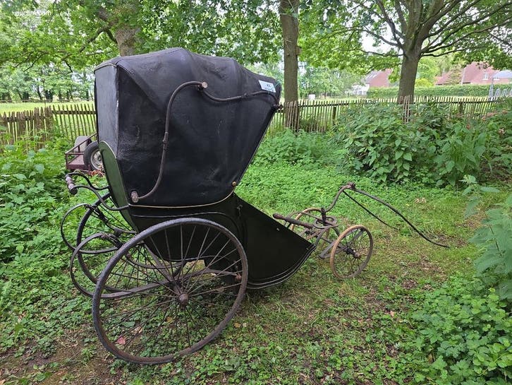 Invalidenkar John Ward London Chair, Carriage and..., Animaux & Accessoires, Voitures & Carrosses