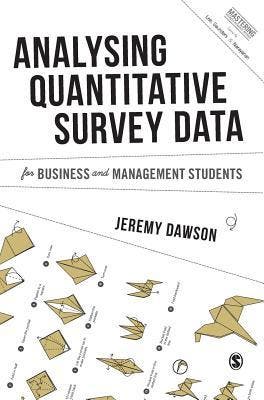 Analysing Quantitative Survey Data For Business And Manageme, Verzenden