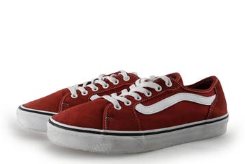 Vans Sneakers in maat 40½ Rood, Kleding | Heren, Schoenen, Overige kleuren, Verzenden, Zo goed als nieuw, Sneakers