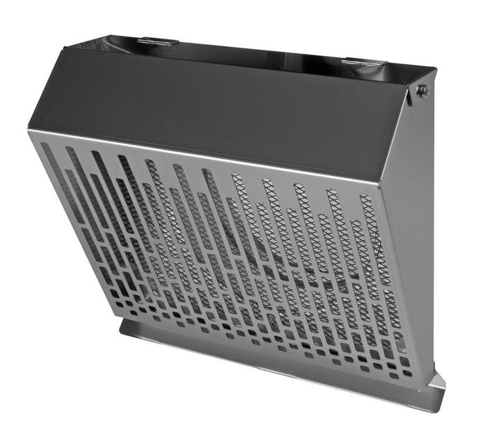 Whisper Luxe Design Gevelkap 150mm - AFVOER - RVS, Doe-het-zelf en Bouw, Ventilatie en Afzuiging, Nieuw, Verzenden