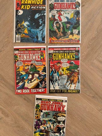 Rawhide Kid - Rawhide Kid en Gunhawks western lot - 14 Comic, Nieuw